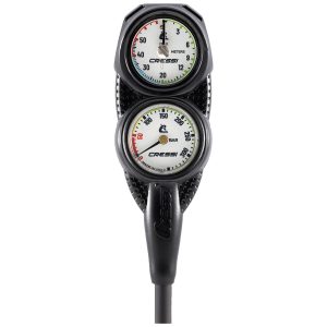 ĐỒNG HỒ CRESSI CONSOLE PD2 DEPTH GAUGE + PRESSURE GAUGE