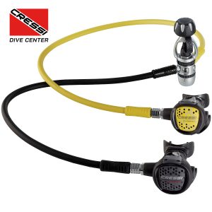 BỘ ĐIỀU CHẾ KHÍ CRESSI AC2 + MỒM THỞ PHỤ