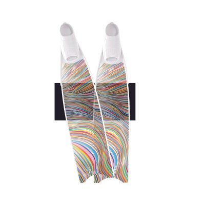 CHÂN NHÁI LẶN - LEADERFINS SEMITRANSPARENT – RAINBOWLINE BI-FINS