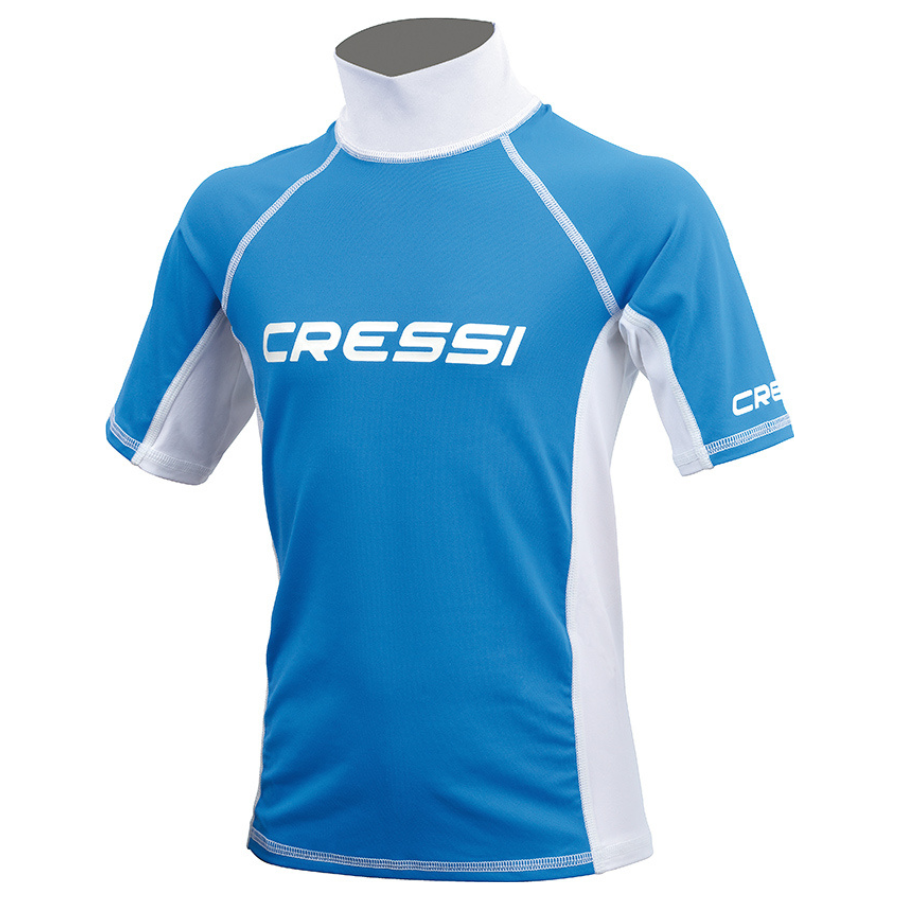 ÁO BƠI TRẺ EM - CRESSI RASH GUARD JR BLUE