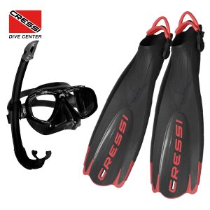 BỘ CHÂN NHÁI MAUI và KÍNH ỐNG THỞ PERLA